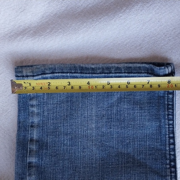 Buffalo David Bitton Blue Wash Straight Stretch Jeans 5-pocket 30x30 - Picture 10 of 10